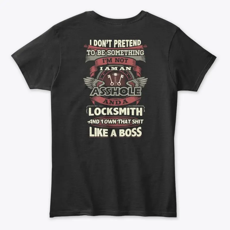 Locksmith Like A Boss Hoodie 