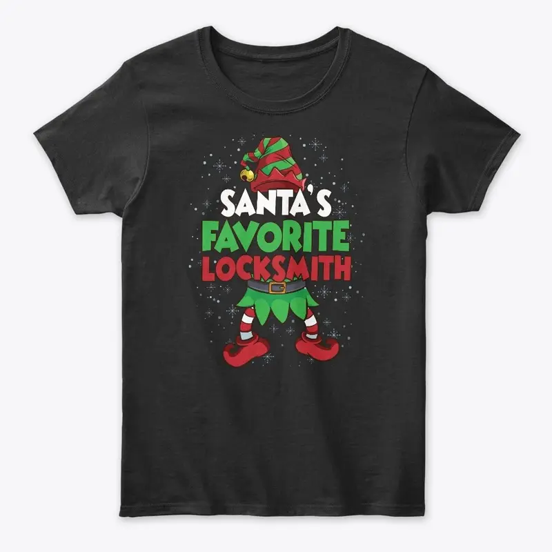 Santa's Favorite Locksmith Hoodie