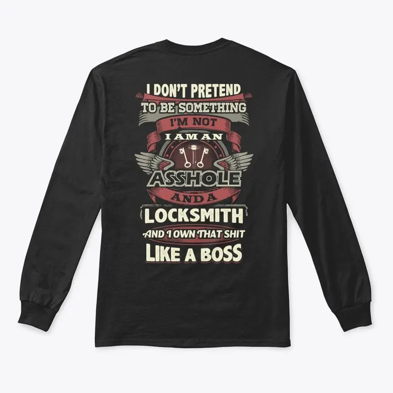 Locksmith Like A Boss Hoodie 