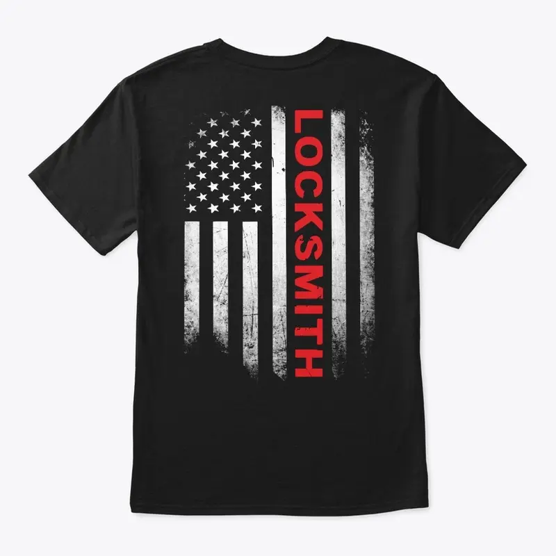 Locksmith US Flag Shirt