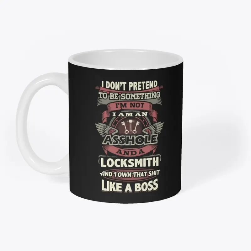 Locksmith Like A Boss Hoodie 