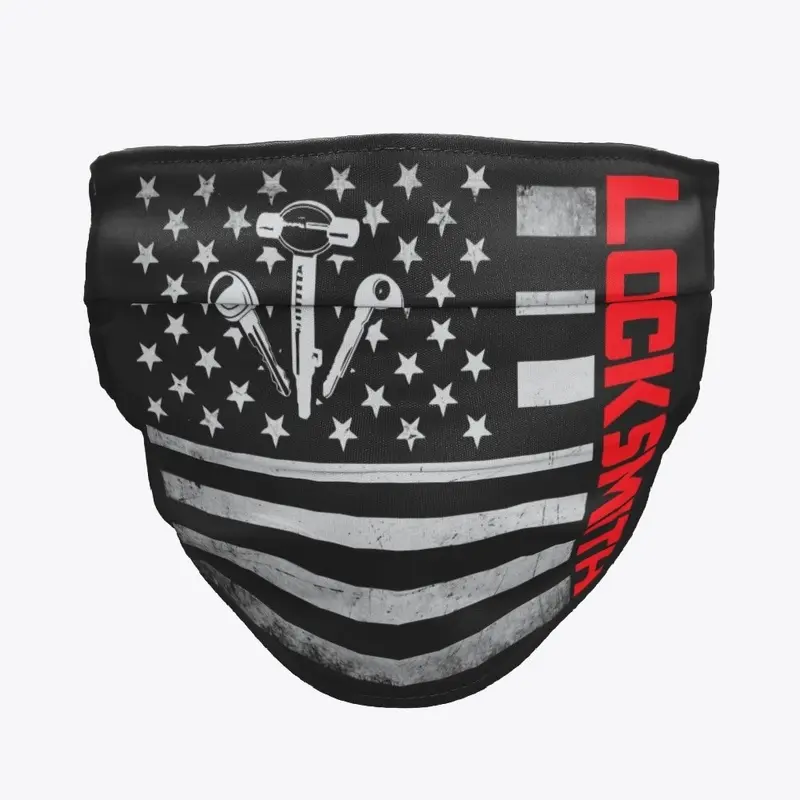 Locksmith US Flag Mask